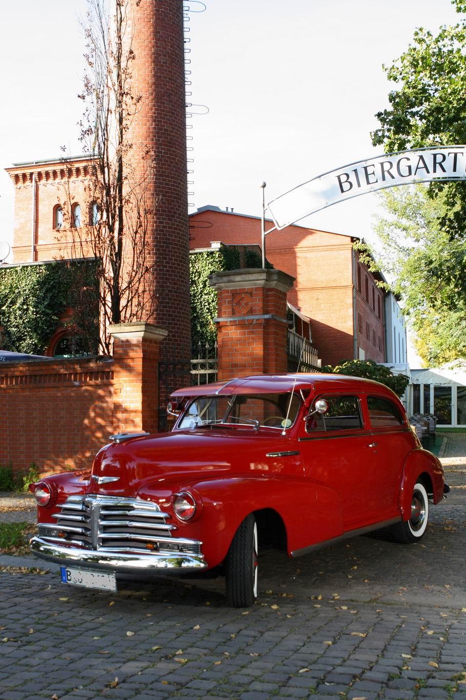 Chevrolet Fleetmaster am Brauhaus Spandau bei Berlin